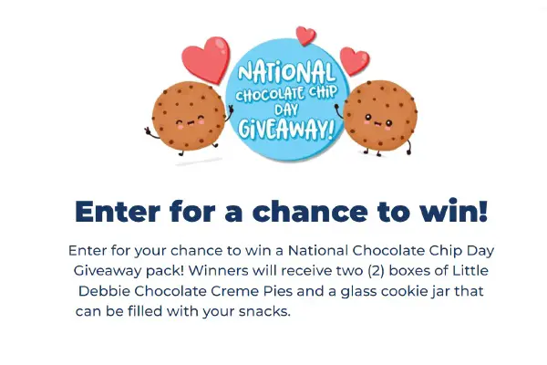 Little Debbie Chocolate Chip Giveaway: Win Free Chocolate Chip Prize Pack