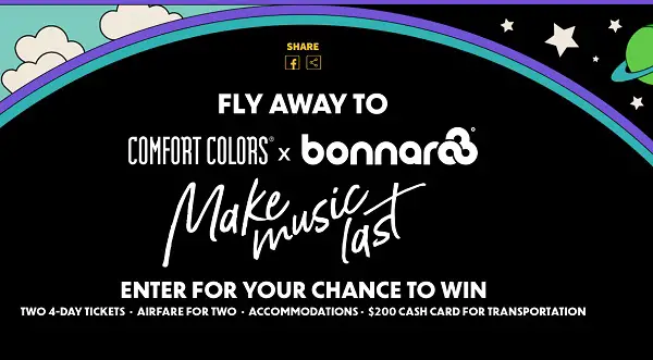 Live Nation Tennessee Festivals Sweepstakes: Win A Trip, Free VIP Tickets