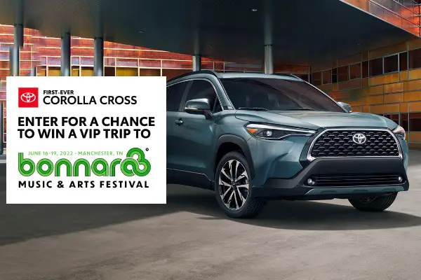 Live Nation Toyota Bonnaroo Sweepstakes: Win A Trip & 4 Free VIP Tickets