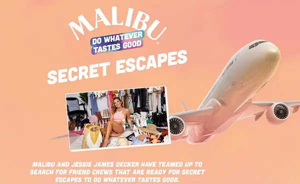 Malibu Summer Secret Escapes Trip Contest (3 Winners)