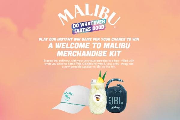 Malibu Do Whatever Tastes Good Summer Sweepstakes