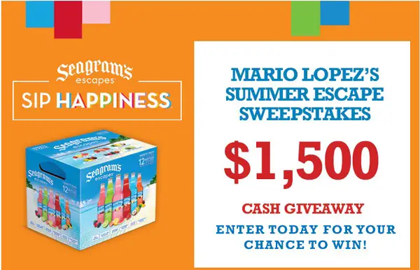 Mario Lopez $1,500 Summer Cash Giveaway