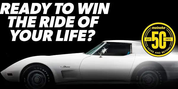 Meineke 50th Anniversary Giveaway: Win 1972 Chevrolet Corvette!