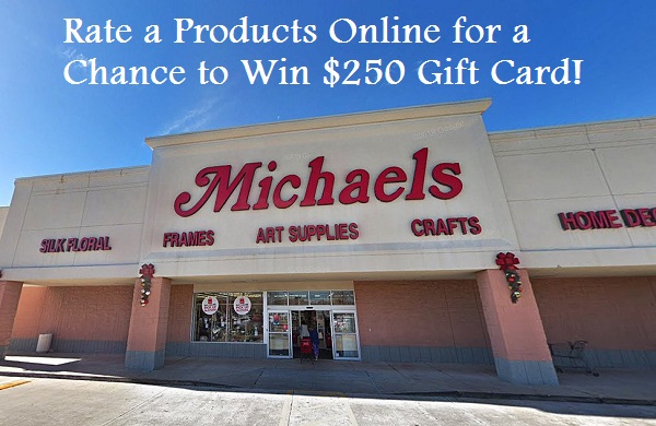 Michaels Rating and Review Sweepstakes (Monthly Winners)