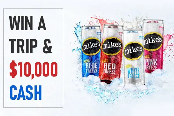 Mike's Hard Freeze House Contest: Win A Trip & $10,000 Cash