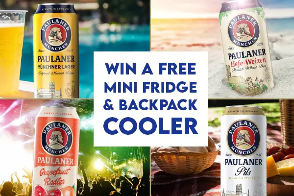 Paulaner Brewery Sweepstakes: Win A Free Mini Fridge & Cooler