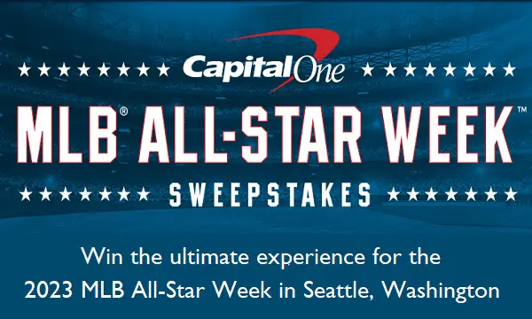 MLB Capital One Sweepstakes: Win A MLB All-Star Week Experience
