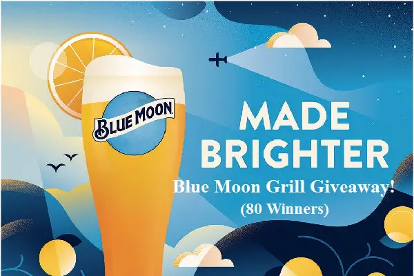 Molson Coors Blue Moon Grill Giveaway (80 Winners)