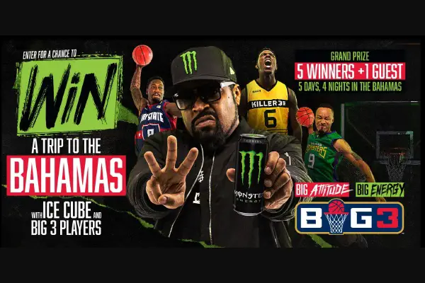 Monster Energy BIG3 Bahamas Sweepstakes: Win A Trip To The All-Star Game