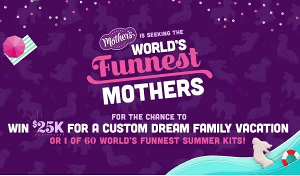Mother’s Cookies Sweepstakes: Win A Free Family Vacation & Weekly Prizes