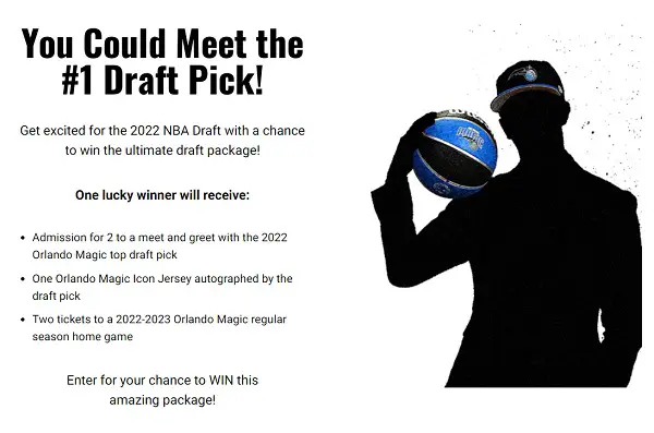 NBA Draft Sweepstakes: Win Free Tickets, Meet & Greet at Orlando Magic Draft