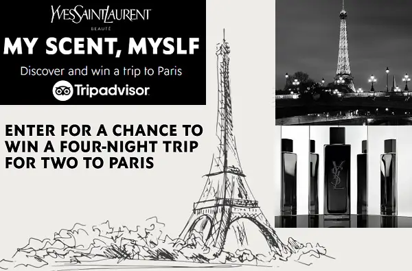 L’Oréal YSL Beauty Paris Trip Giveaway: Win a Trip to France & Free Beauty Products