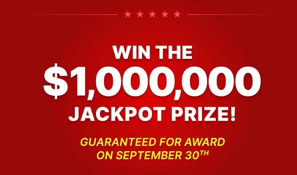 Win $1,000,000 in the PCH 2025 Million Dollar Cash Giveaway