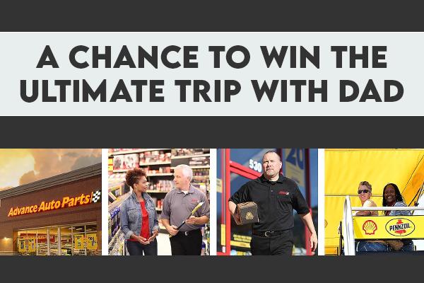 Pennzoil Advance Auto Parts Father’s Day Sweepstakes