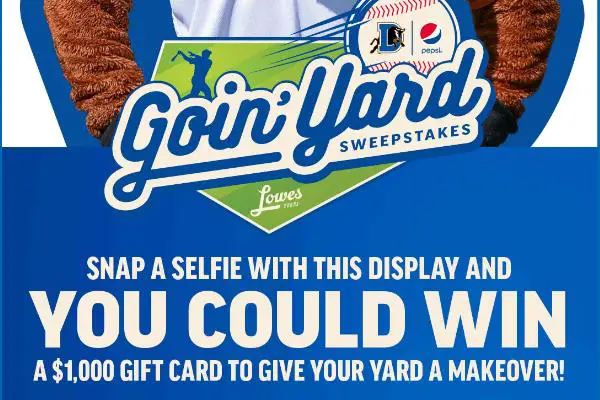 Pepsi Lowes Foods Durham Bulls Goin’ Yard Sweepstakes