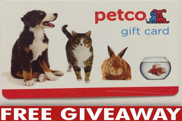 Win Free Petco Gift Card (125 Winners)