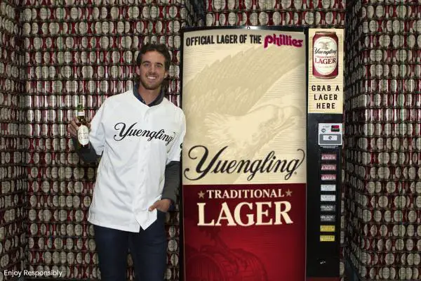 Yuengling Phillies Vending Machine Sweepstakes
