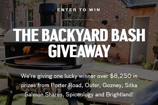 Porter Road Backyard Makeover Sweepstakes