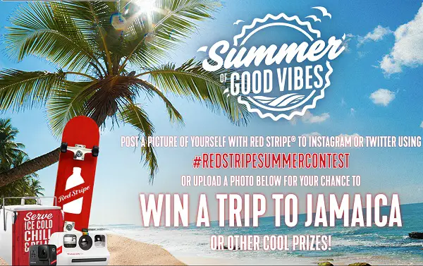 Red Stripe Beer Summer Photo Contest: Win A Trip To Jamaica & 100+ Weekly Prizes