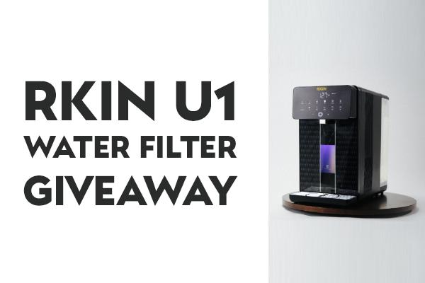 RKIN U1 Water Filter Giveaway (3 Winners)