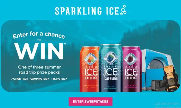 Sparkling Ice Summer Road Trip Giveaway (3 Winners)