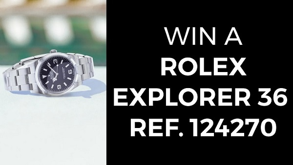 Win Rolex Explorer Watch Worth $10k For Free!