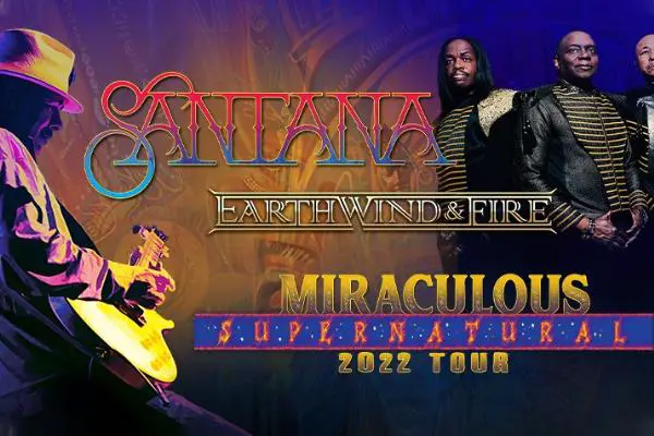 Santana + Earth, Wind & Fire: Miraculous Supernatural Tour SiriusXM Sweepstakes
