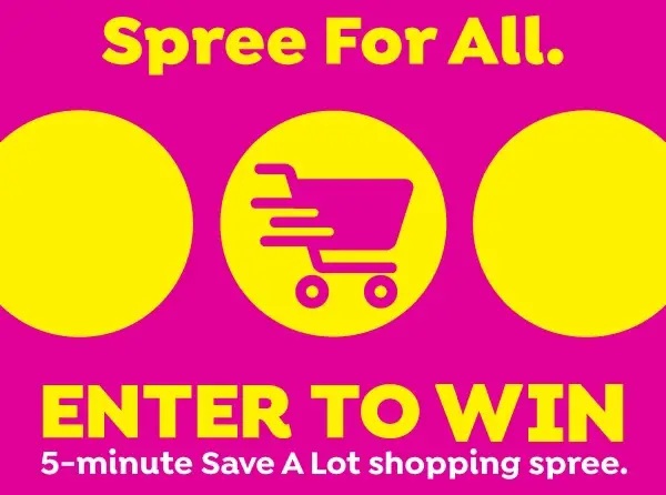 Save a Lot 5-minutes Free Shopping Spree Sweepstakes