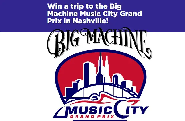 SiriusXM Music City Grand Prix Sweepstakes: Win A Trip & Free Tickets