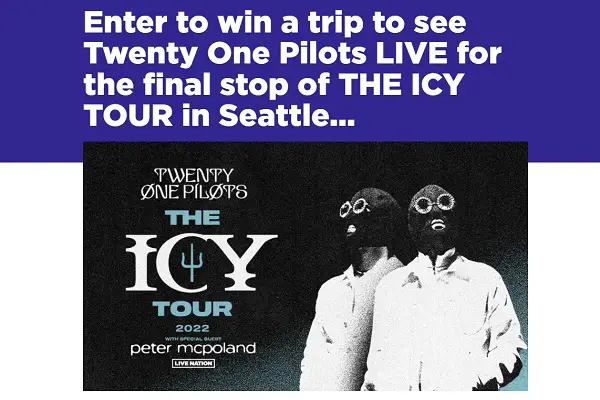SiriusXM The Icy Tour Concert Giveaway: Win A Free Trip & Concert Tickets