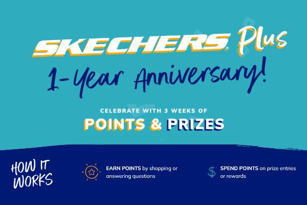 Skechers Plus 1-Year Anniversary Sweepstakes