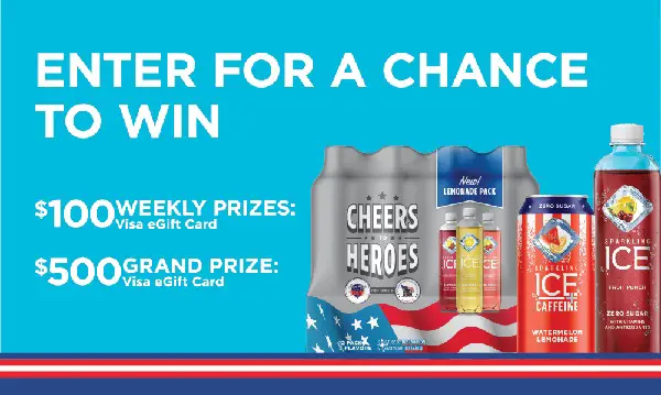 Sparkling Ice Summer Sweepstakes: Win Free VISA Gift Cards (Weekly Prizes)