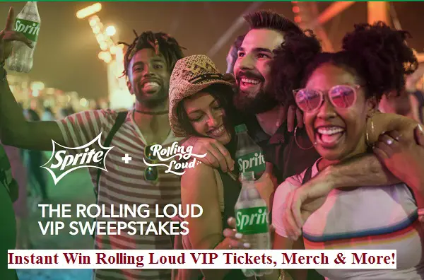 Sprite Summer Sweepstakes: Instant Win Free Concert Tickets, Gift Cards & $3,500 Cash