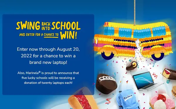 Marinela Back to School Instant Win Game: Win Dell Chromebook (100 Winners)