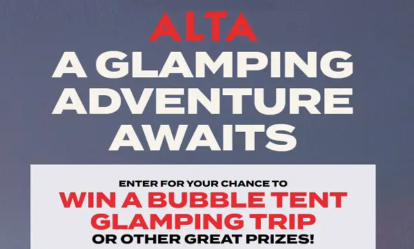 Tecate Alta Summer Sweepstakes: Win an Alta Glamping Experience
