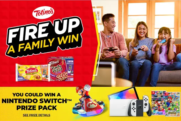 Totino's Nintendo Switch Sweepstakes 2022 (40 Winners)