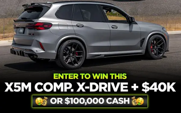Tuner Cult BMW Giveaway – Win a BMW X5 M Competition + $40,000 Cash