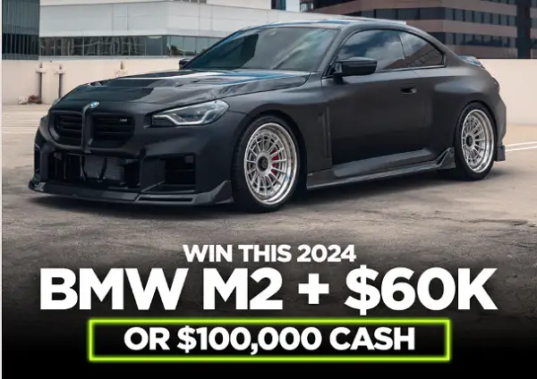 Tuner Cult Car Giveaway: Win BMW M2 + $60,000 Free Cash!