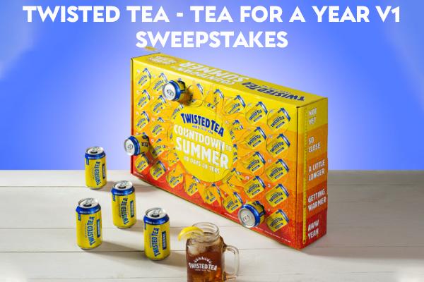 Twisted Tea Tea for a Year V1 Sweepstakes