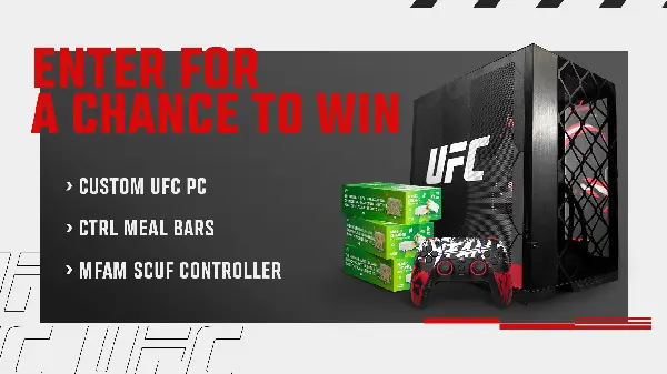 UFC Video Game Sweepstakes: Win A Customized Gaming PC & Free Chocolate Bars
