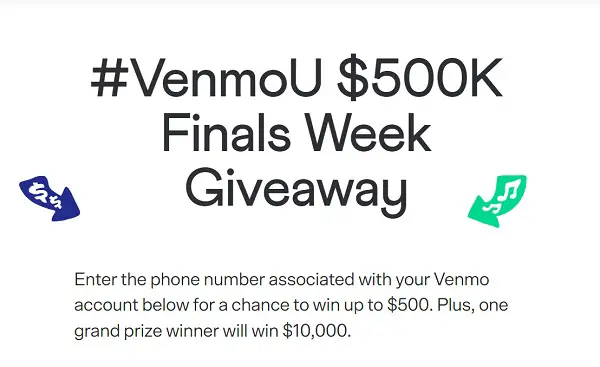 Venmo $500,000 Cash Giveaway (40K+ Winners)!
