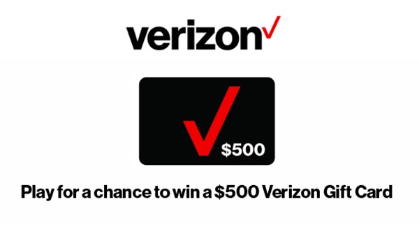 Verizon Gift Card Giveaway: Instant Win Gift Cards of Amazon, Dunkin’ & Verizon