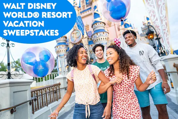 Walt Disney World Resort Vacation Sweepstakes: Win Trip to Disney World!