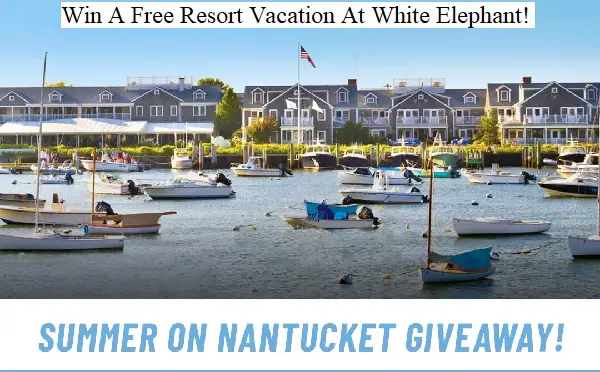 White Elephant Nantucket Giveaway: Win A Free Resort Vacation & More