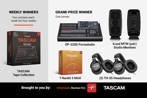 Tascam - Dream Home Studio Giveaway