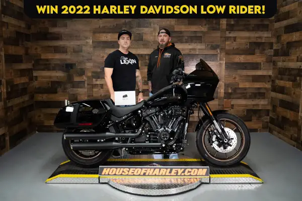 Win Harley Davidson Low Rider Motorcycle