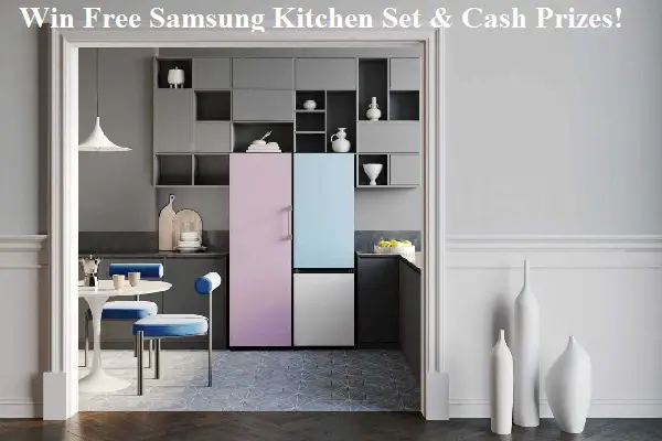 Samsung Bespoke Kitchen Set & Cash Giveaway (3 Winners)
