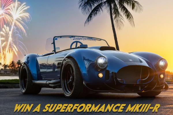 Omaze Win a Superformance MKIII-R Sweepstakes