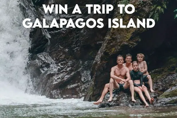 Win a trip to Galapagos Island