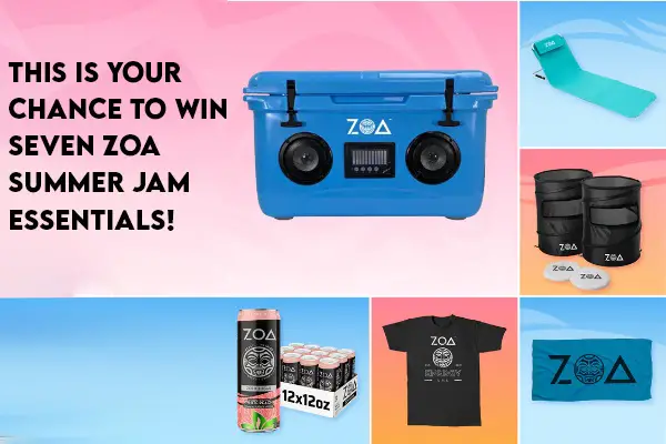 Zoa Energy Summer Sweepstakes: Win Free Merchandise Bundle (90 Winners)